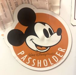 Disney Passholder Exclusive Mickey Magnet