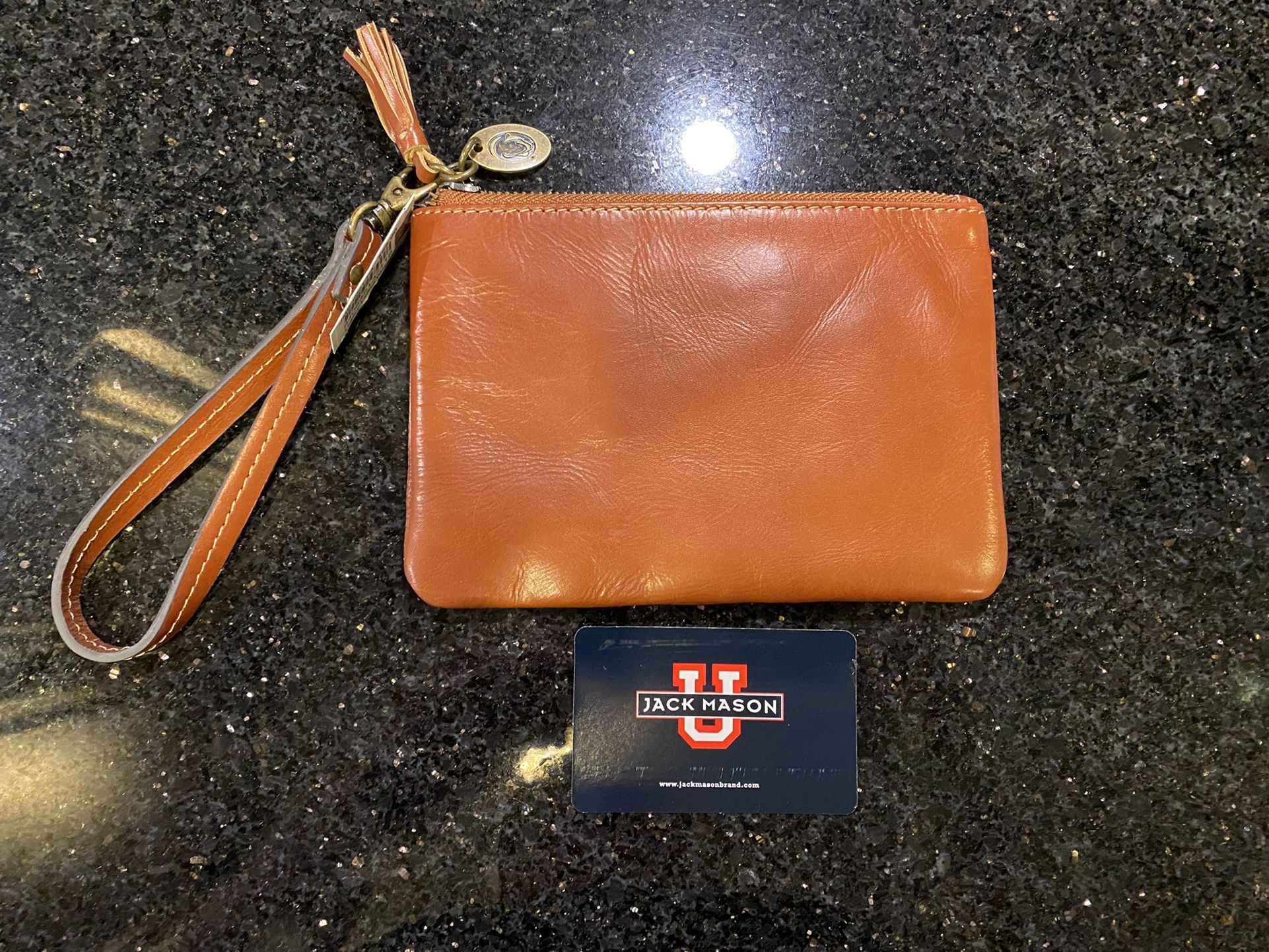 Jack Mason 100% Leather Legacy Ladies Wristlet