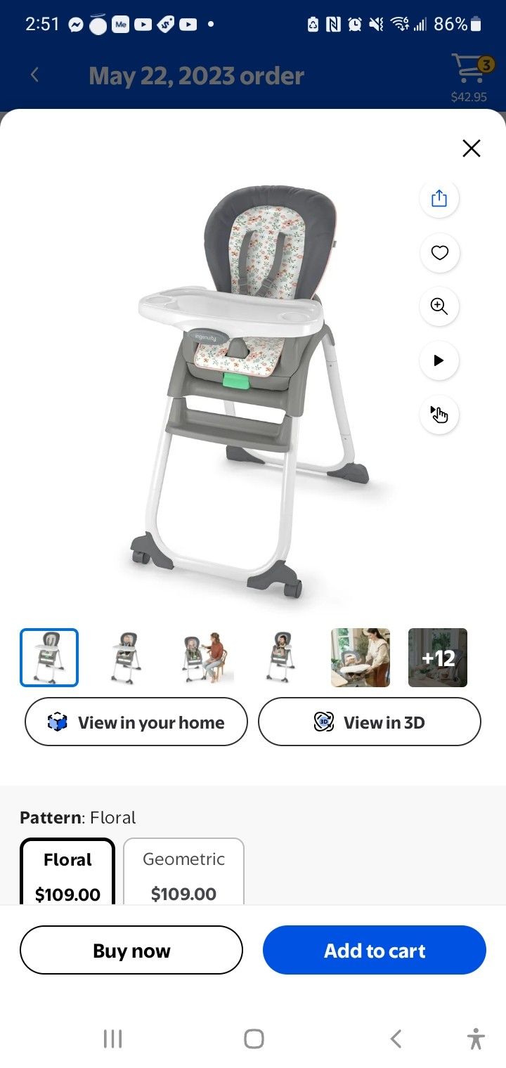 High Chair 6 in 1