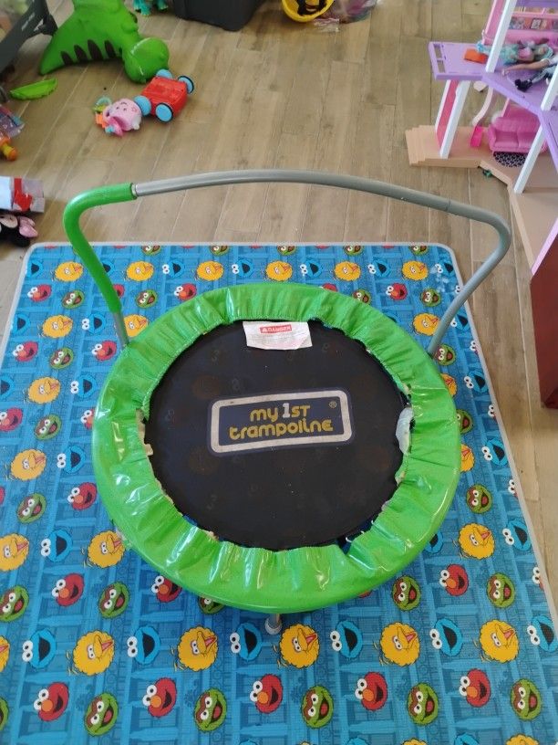 My 1st trampoline
