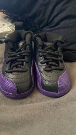 purple and black 12s