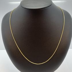 10K Gold Wheat Chain. New 