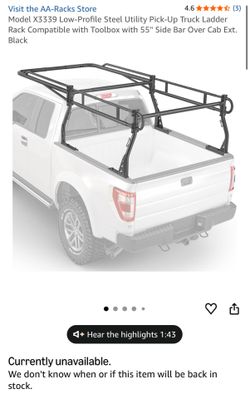 AA-Racks Model X3339 Truck Racks