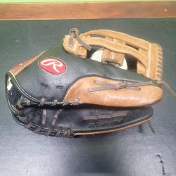 12.75" RHT RAWLINGS LEATHER BASEBALL GLOVE