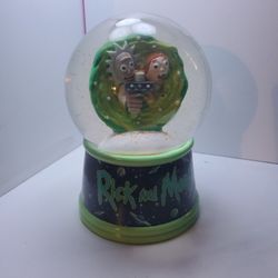 Rick And Morty Snow Globe