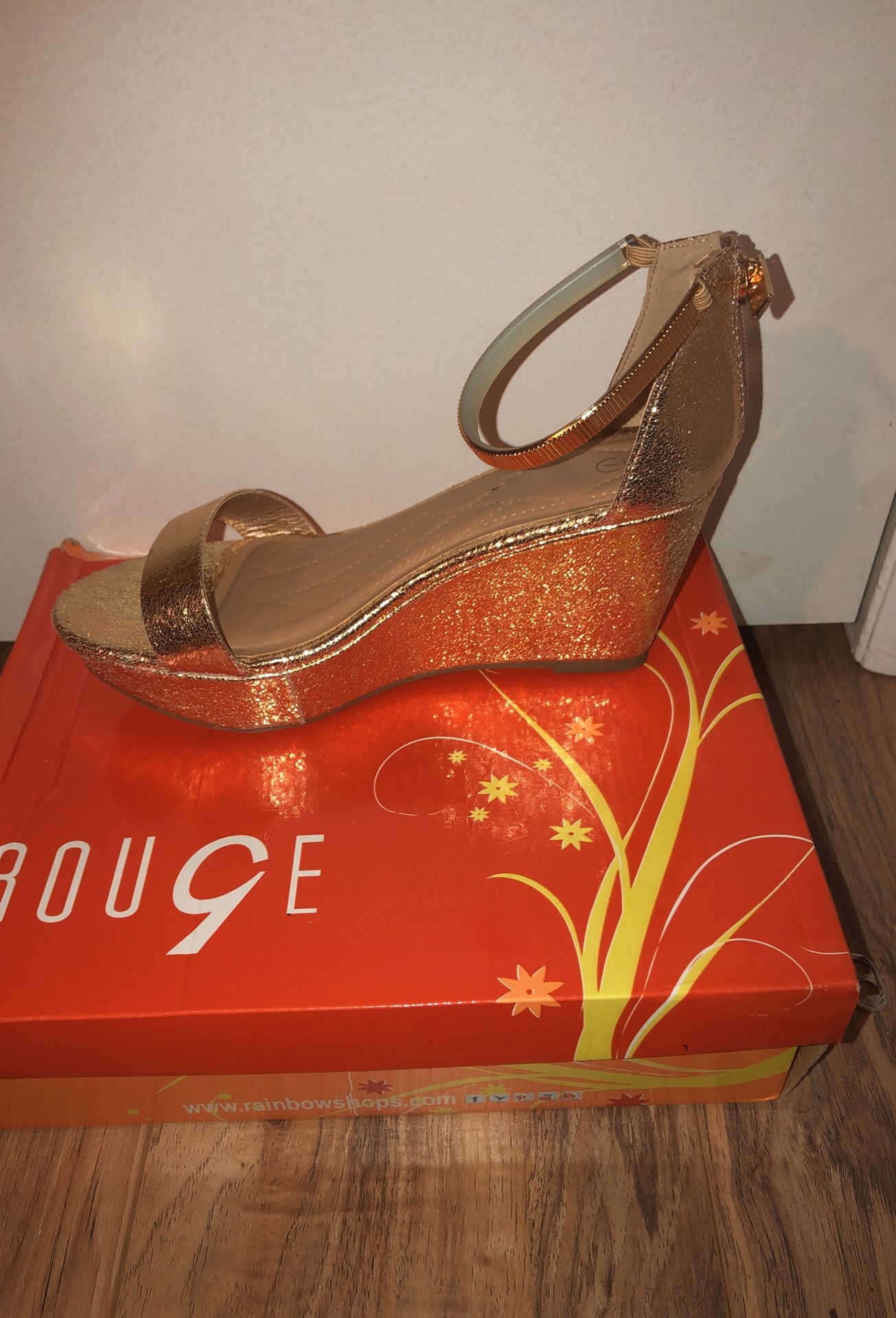 Rouge Rose Gold Heels