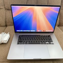 2019/2021 MacBook Pro 16”, i7 2.6ghz 6 Cores, 32gb ram,512gb.4GB graphic, Excellent