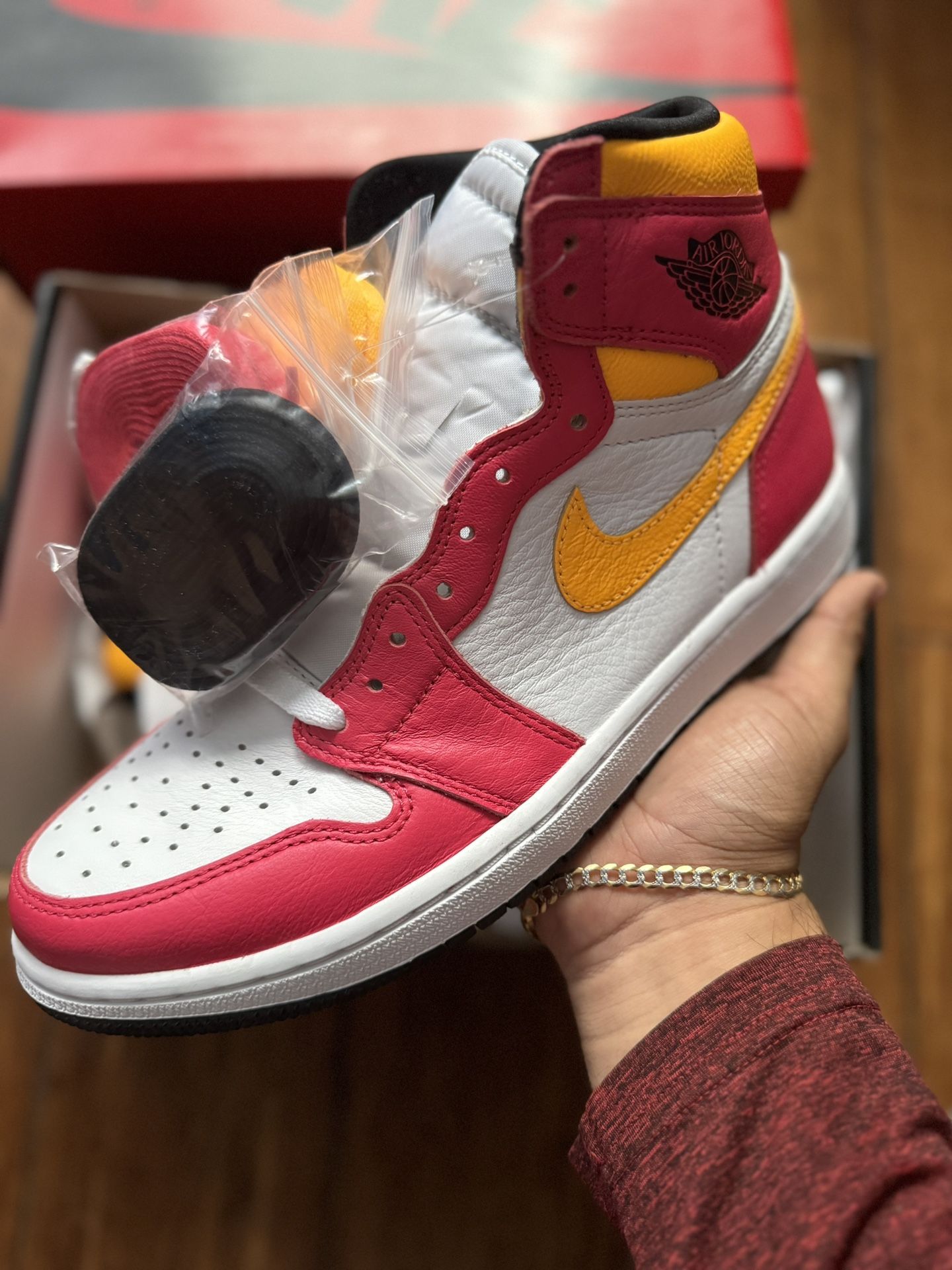 Jordan 1s Size 8&8.5 Light Fusion Red, Satin Snake Skin, Pollen,All Products : American Fashion Style Bags On Sale
