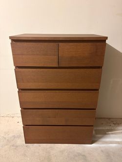 IKEA Malm Dresser 6 Drawers