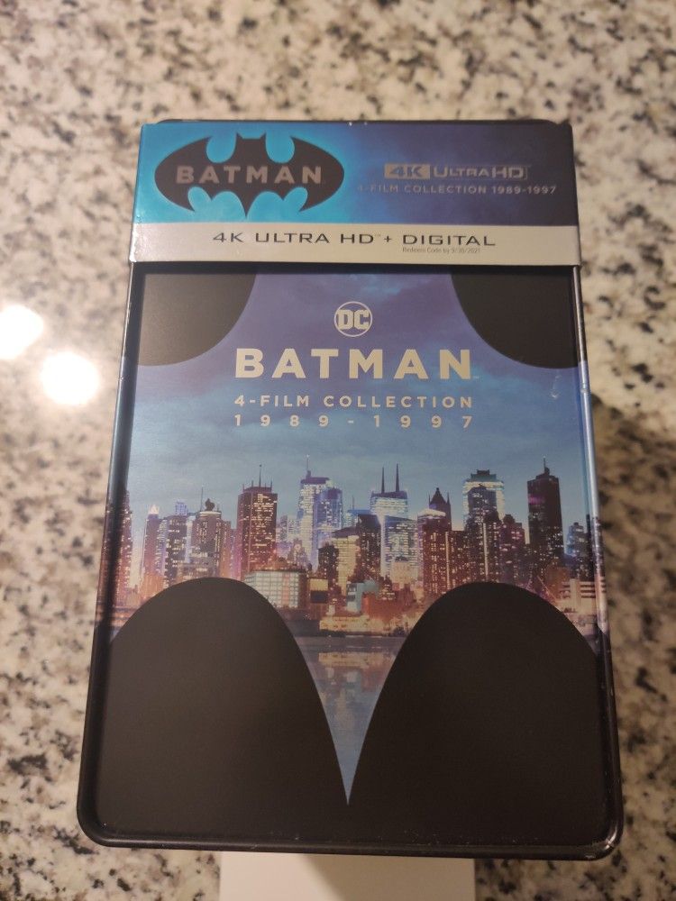Batman 4K Blu-ray Steelbook collection