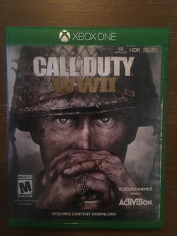 Xbox one call of duty ww2