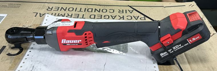 Bauer 1/4” ratchet 2186C-B ( Hablamos Espanol )