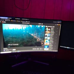 Gawfolk 240 Hz Gaming Monitor Cueved 