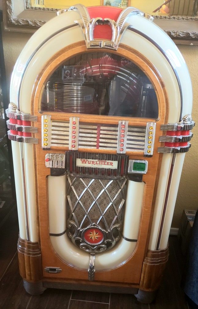 1949 Wurlitzer 1015 Jukebox Original 78's Vinyl Records