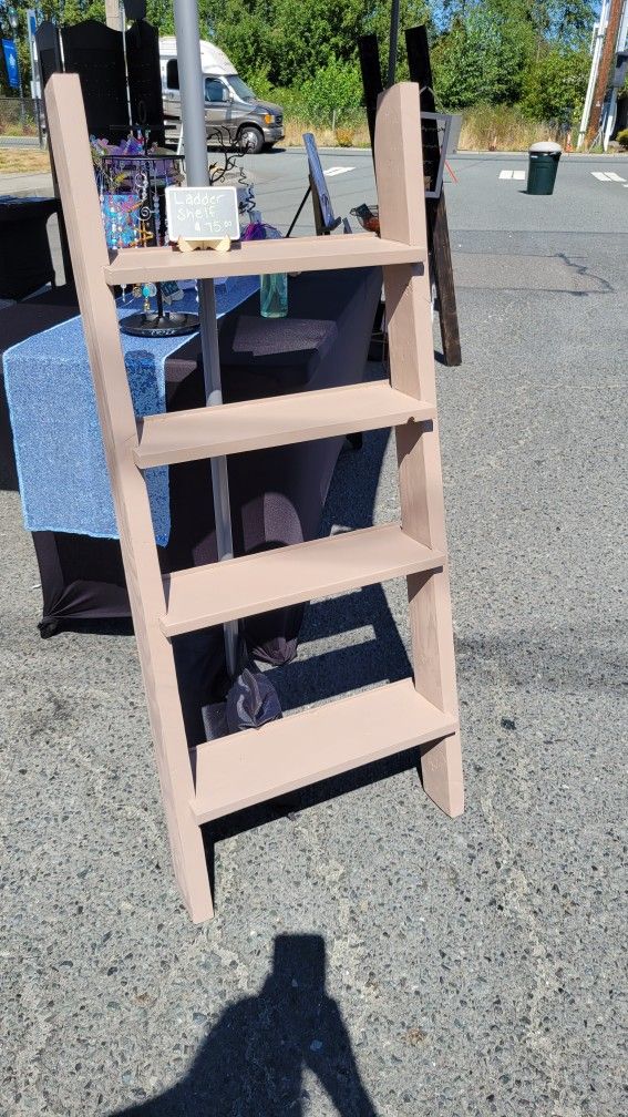 Handcrafted Ladder Shelf
