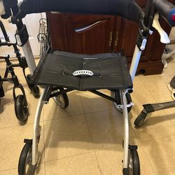 Nitro drive 4 wheel rollator 
