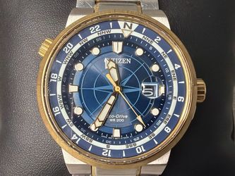 Citizen Eco-Drive Endeavor BJ7144-52L Blue Dial Watch (A1D030125)