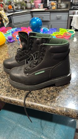 Work Boots Steel Toe Size 6D