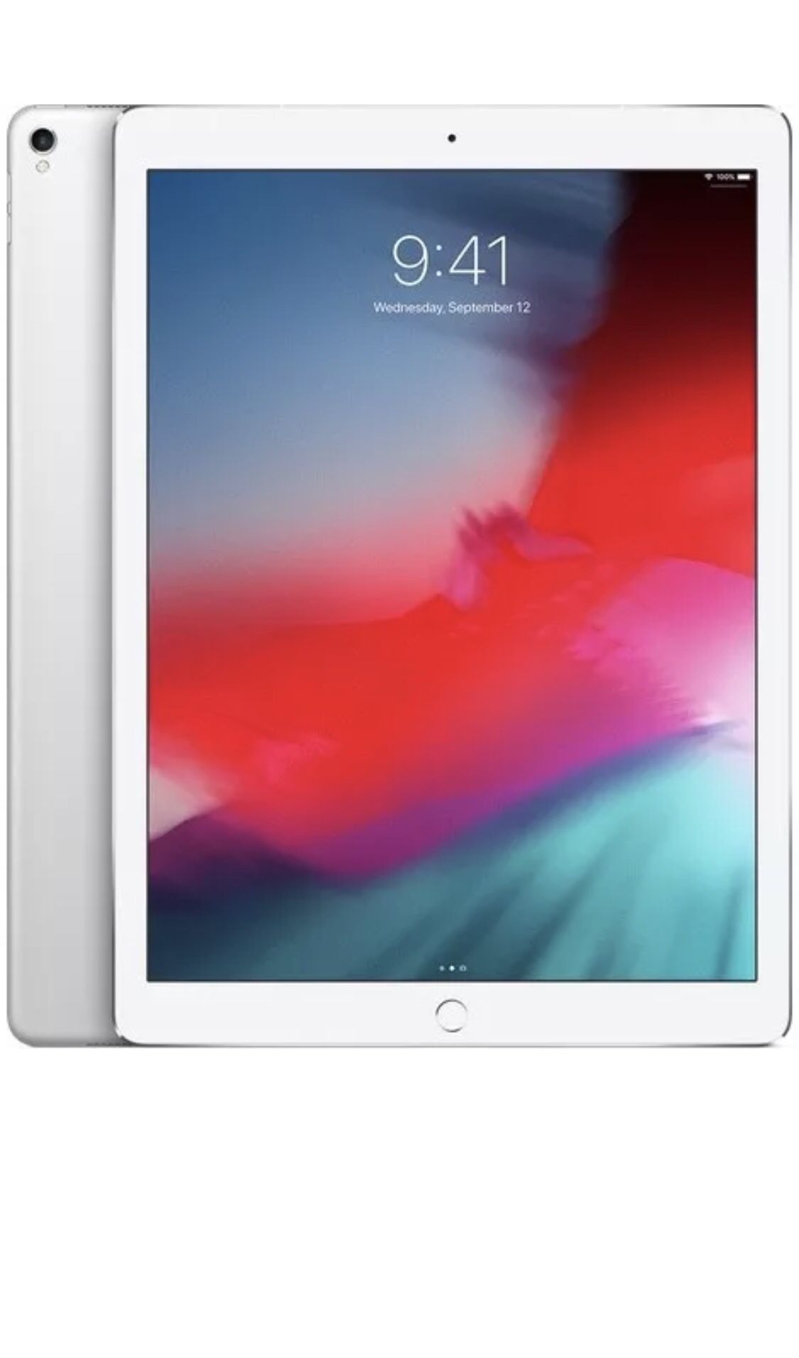 LIKE NEW! 12.9-inch iPad Pro — Silver / 64GB / WiFi + Cellular