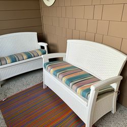 Patio Bench/Porch Set 2
