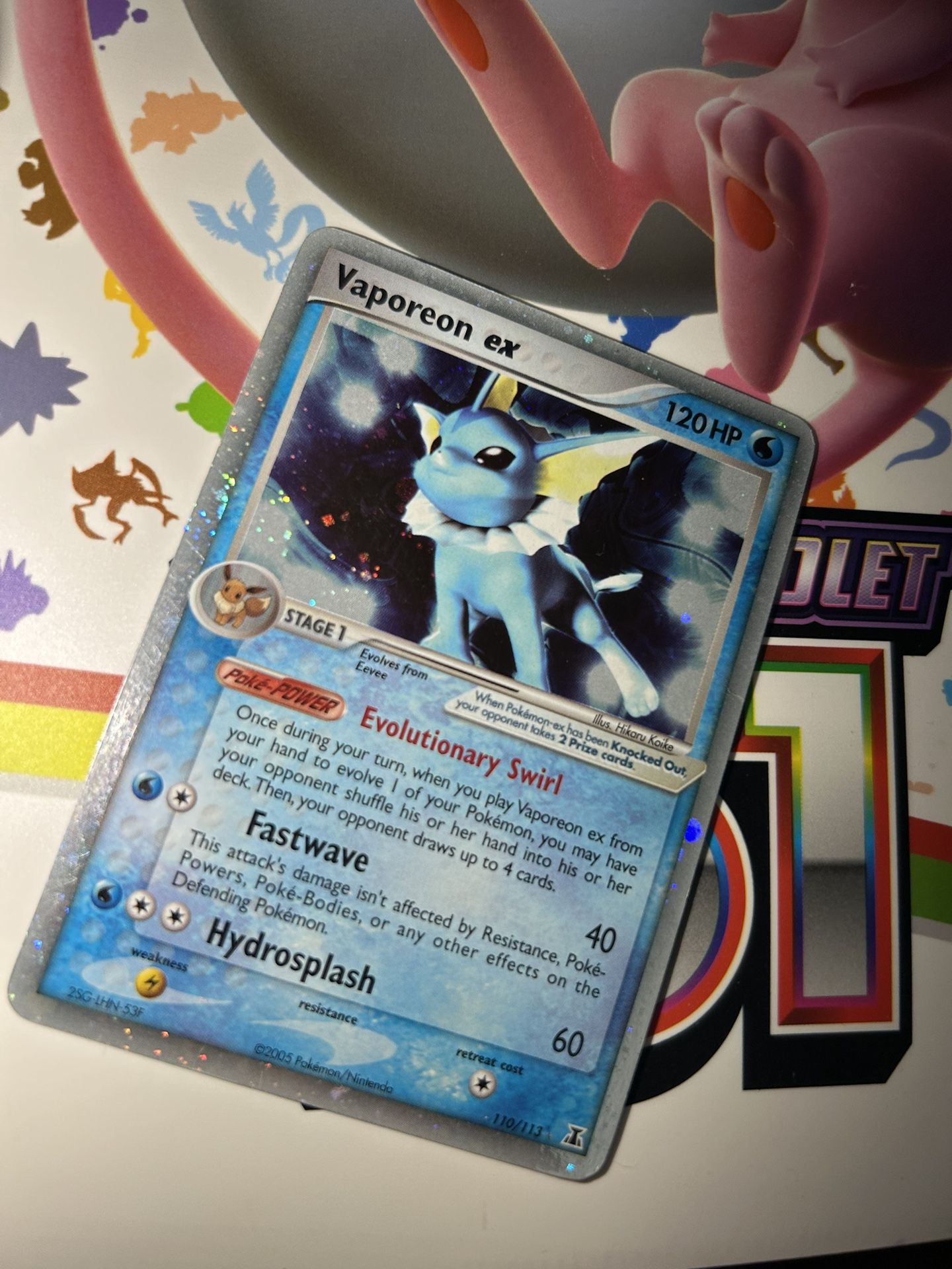 Pokemon Cards Vaporeon ex - Delta Species for Sale in Chandler, AZ - OfferUp