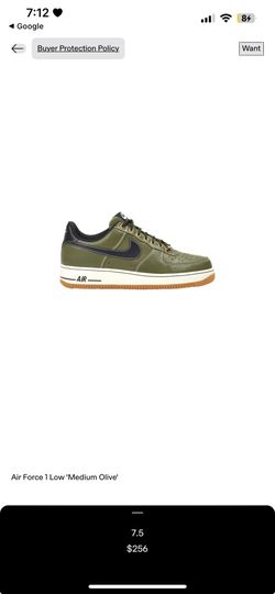 Air Force 1 Low 'Medium Olive'