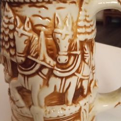 Beer Stein Ceramic Mug