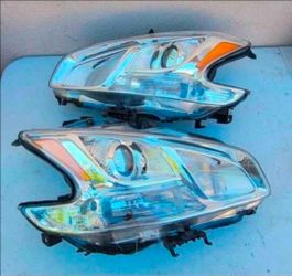 09-14 Nissan Maxima Projector Headlights Luces Calaveras Micas Faros Focos Faroles Headlamps