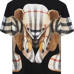 Burberry Check Teddy Bear T-Shirt