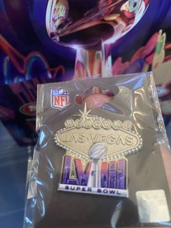 Super Bowl Souvenir Pin
