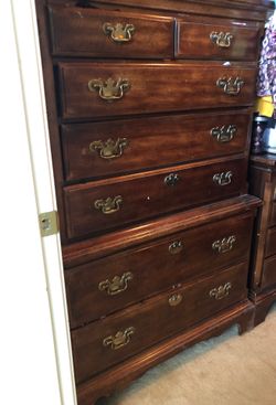 Pure wood, heavy duty antique dressers.