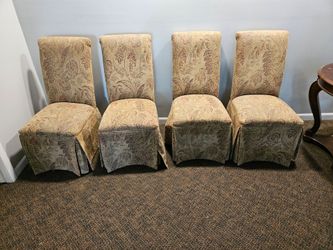 Dining table and chairs