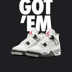 Jordan Cement 4s Size 11.5