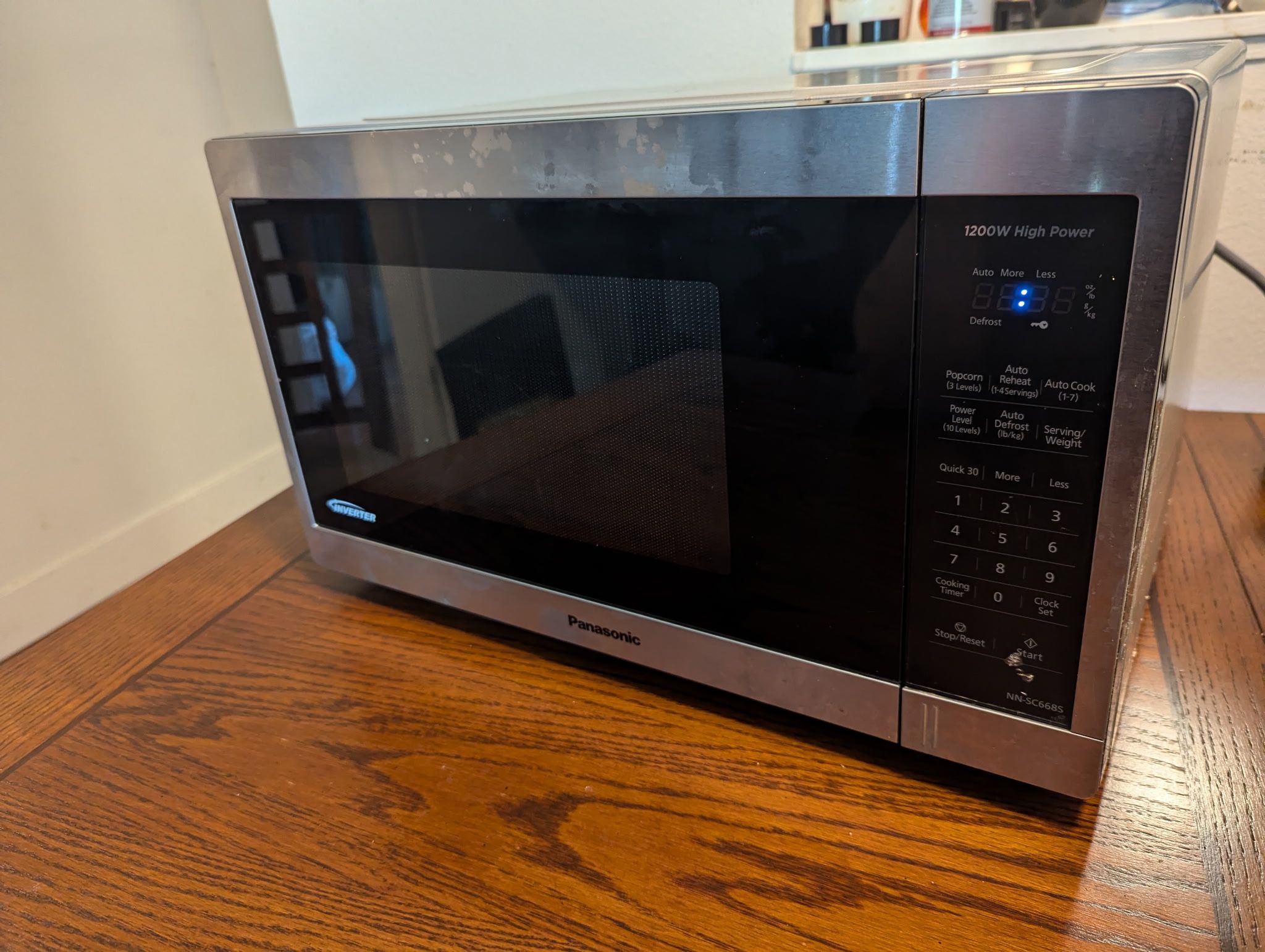 Panasonic Microwave Oven NN-SN686S Stainless Steel Countertop