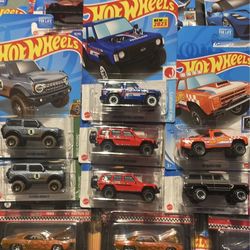 Hot Wheels Off Road Vehicles