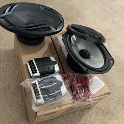 Speakers 6x9 Component Set With Crossovers 