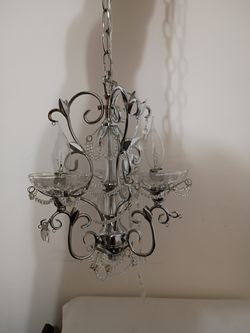 Beautiful Glass Prism Diamond Hanging Chandelier