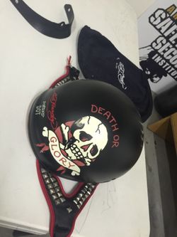 Ed Hardy motorcycle helmet