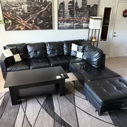 Leather Couch