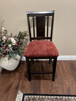 Solid Wood Counter Height Chair