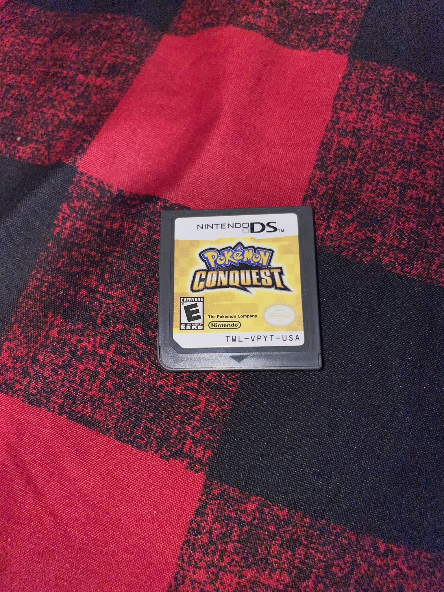 Pokemon Conquest DS cartridge 