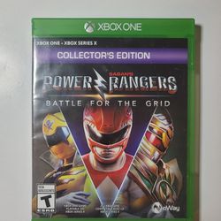 Xbox 1 Xbox X Game.. Power Rangers Battle For The Grid !!