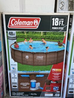 Coleman 18 with cover