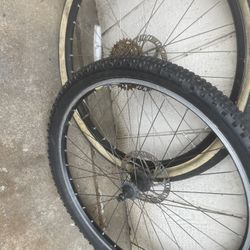 Mountain Bicycle Tires And Rims 
