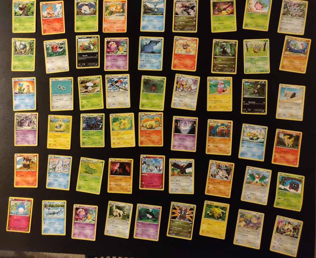 54 Pokémon Cards ( No Duplicates )