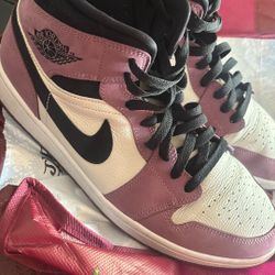 Size 11.5 - Air Jordan 1 SE Berry Pink W Light Mulberry DC7267-500 