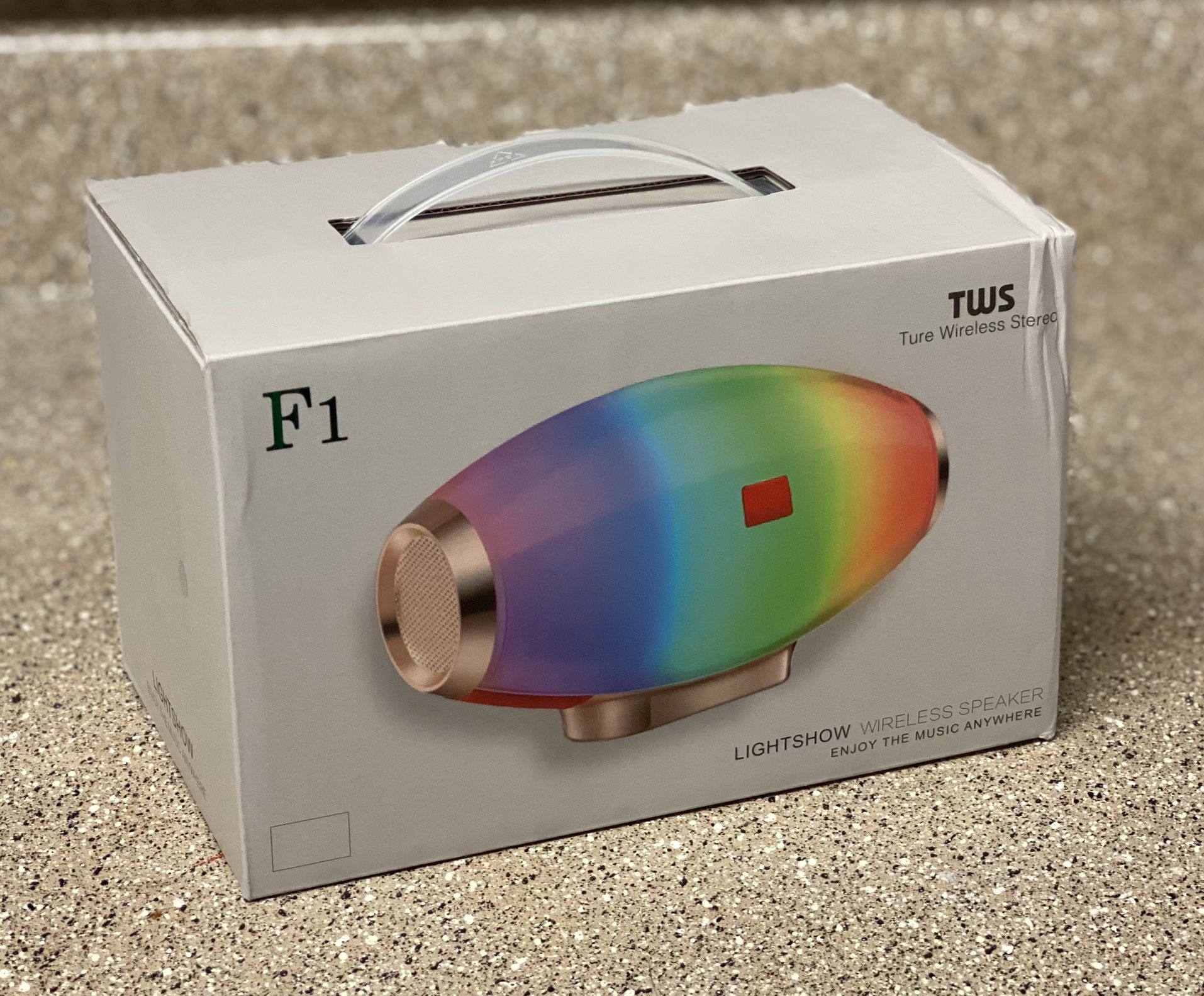 F1 TWS Lightshow Wireless Speaker