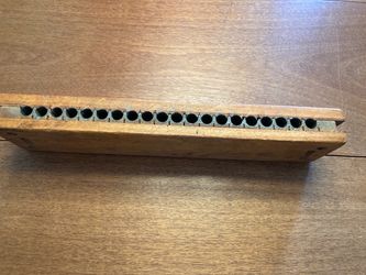 Vintage German Karl Hart Wooden Cigar Mold, Often Referred To As A Cigar Press