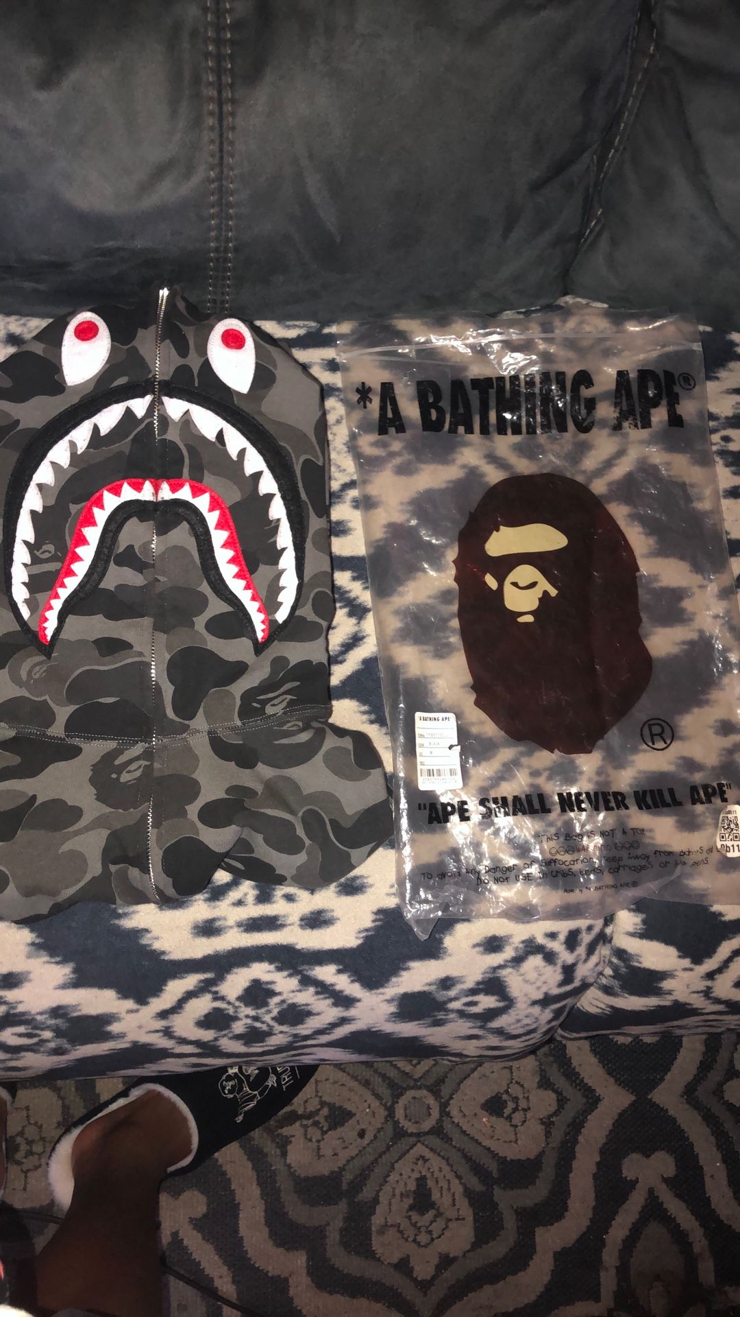 Bape Hoodie Used
