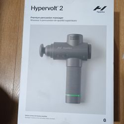 (NEW) Hyperice Hypervolt 2 Percussion Massage Device - Grey 
